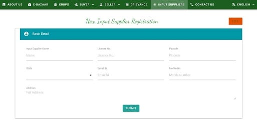 jaivik kheti portal input supplier registration