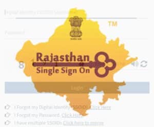 Rajasthan SSO id