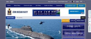 agniveer navy homepage